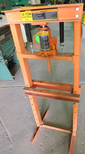 12 TON HYDRAULIC CENTRAL ... H-FRAME PRESS